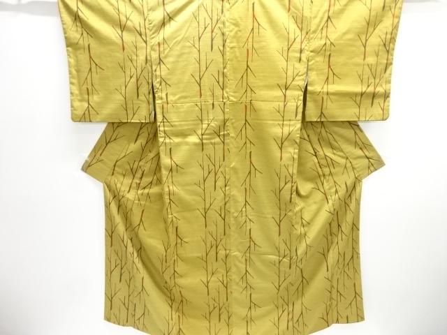 JAPANESE KIMONO / TUMUGI / WOVEN BRANCH